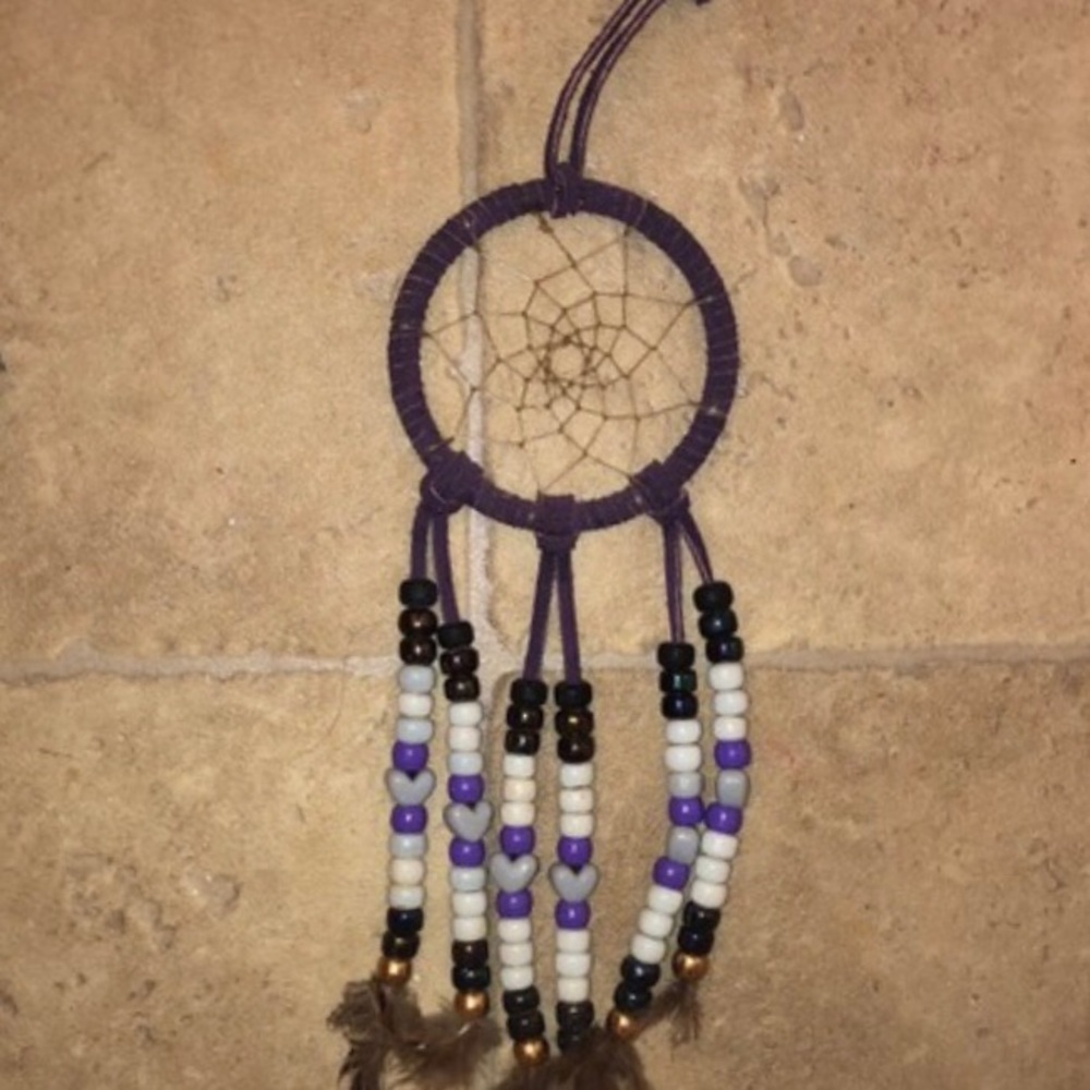 Different size dream catchers